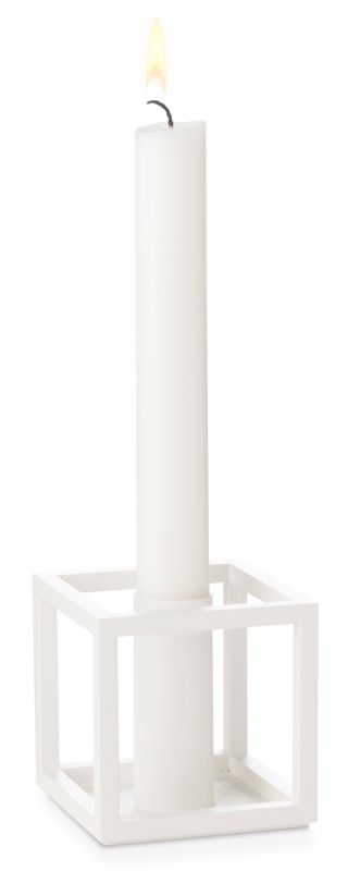 Kubus 1 Candleholder Audo White SINGLE PIECES